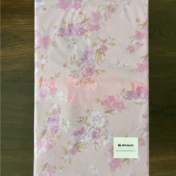 NWT Loveshackfancy Stanley Quencher Tumbler 40 Oz in Happy Thoughts - IN HAND - Picture 5 of 5